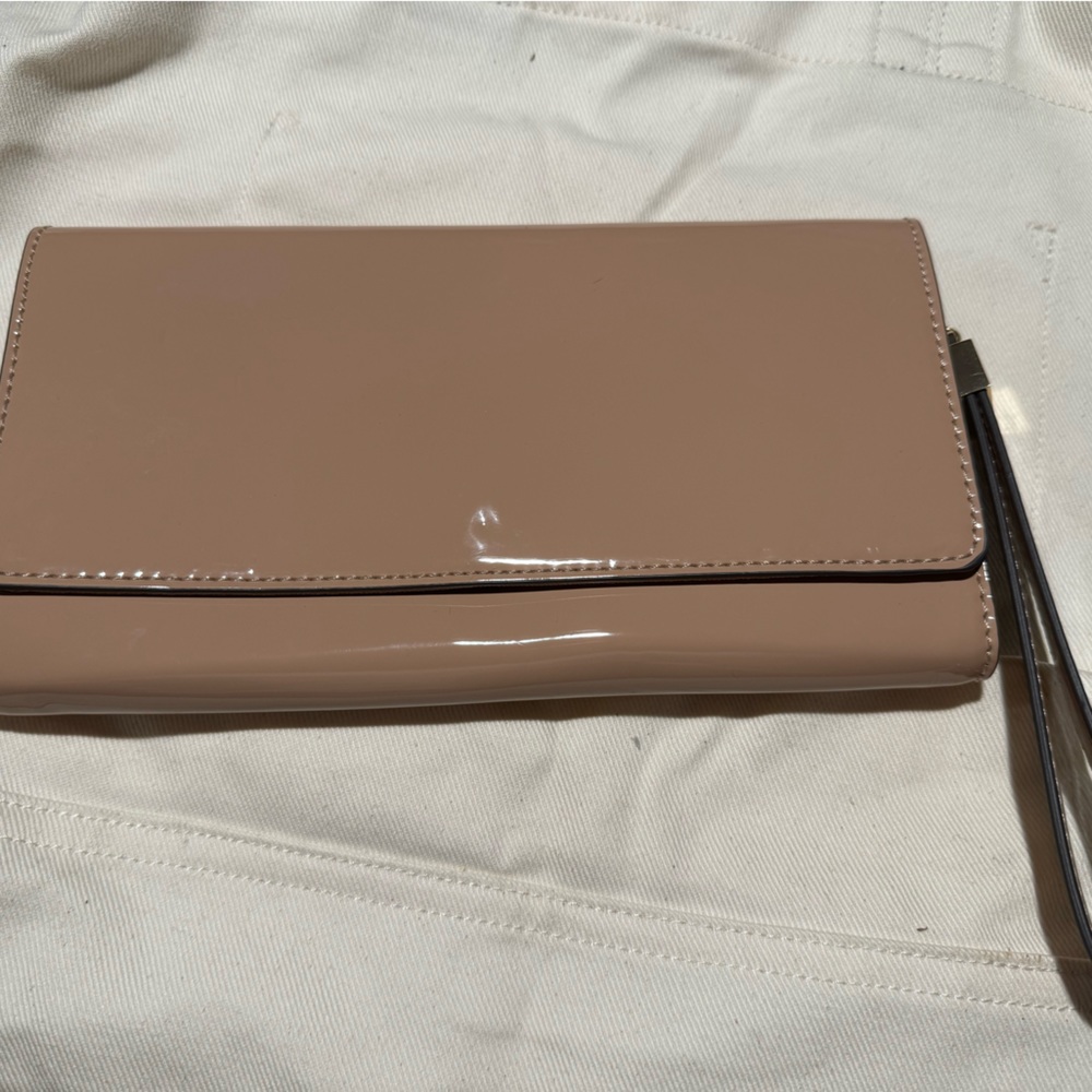 Aldo clutch, gold chain crossbody